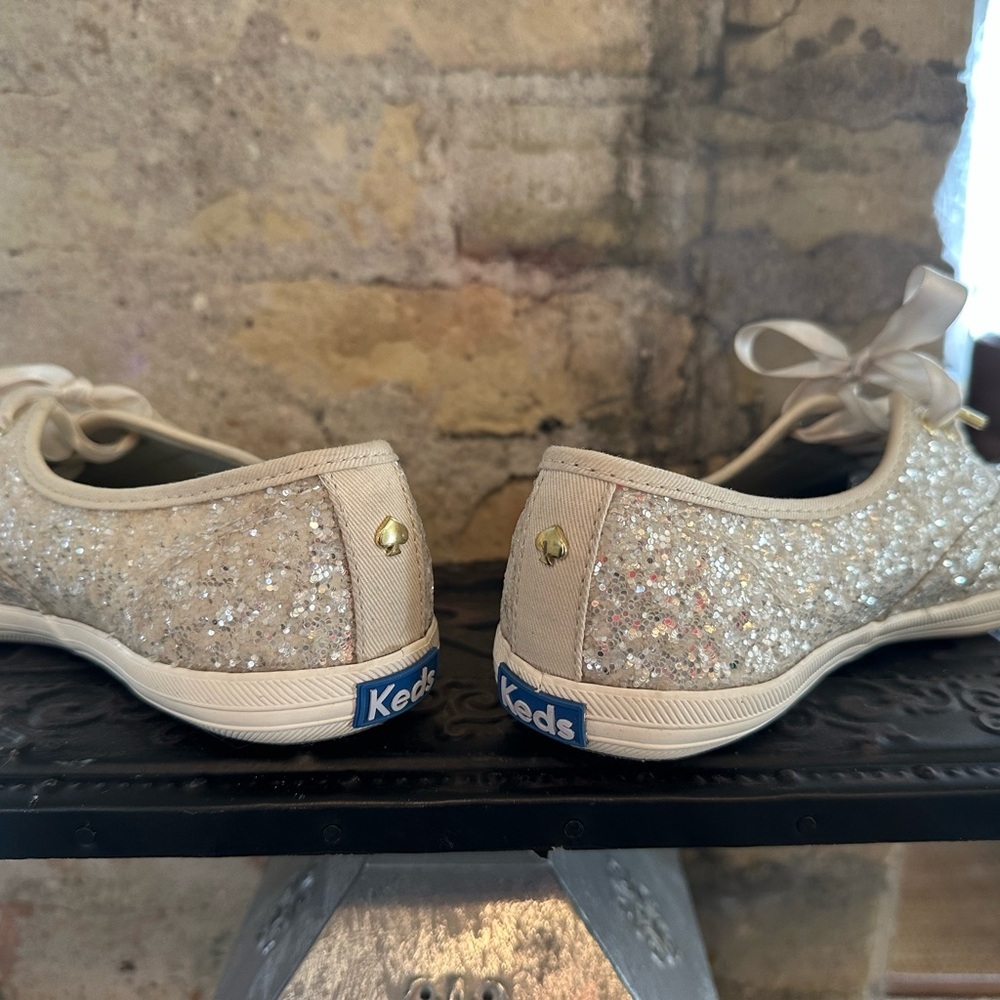 Kate Spade ♠️ New York Champion Glitter Sneakers - Picture 5 of 8